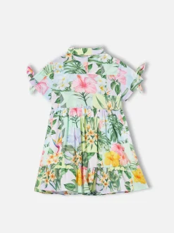 Abito da bambina stampa fiori