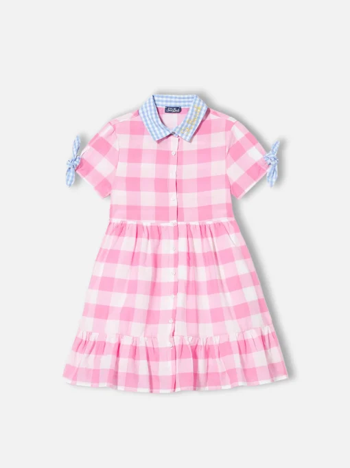 Abito da bambina stampa vichy
