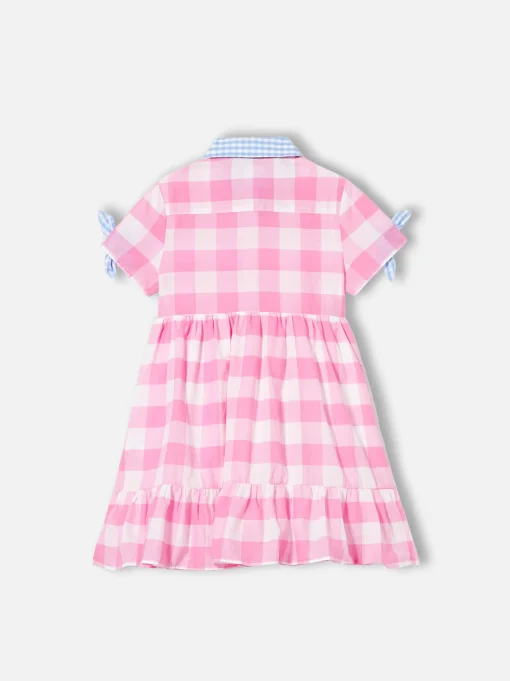 Abito da bambina stampa vichy