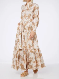 Abito da donna in cotone Toile de Jouy Jensen
