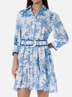 Abito da donna in lino Toile de Jouy Daisy