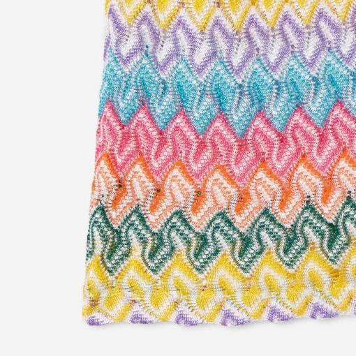 Abito in maglia da bambina Chevron