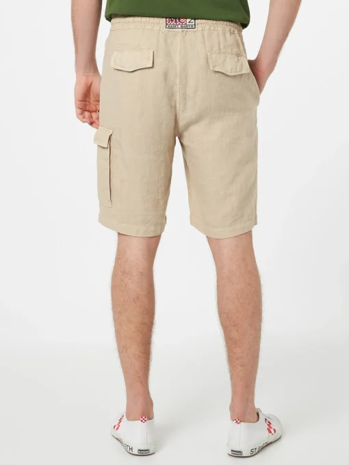 Bermuda da uomo lino beige Marsiglia