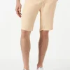 Bermuda di lino beige