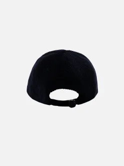 Berretto da baseball in velluto a coste con ricamo St. Barth