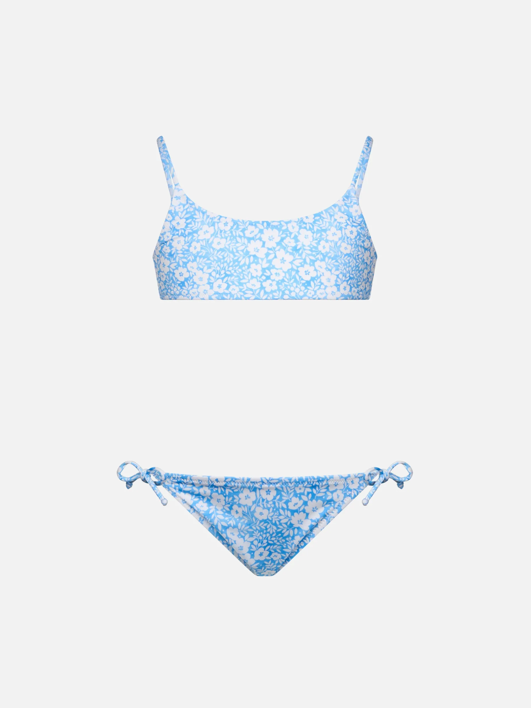 Bikini a bralette a fiori da bambina Jaiden