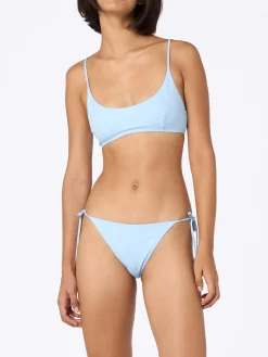 Bikini a bralette azzurro chiaro da donna Judy Naomi