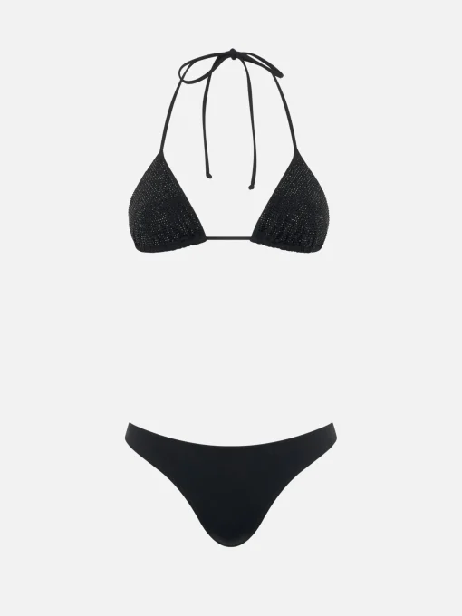 Bikini a triangolo da donna Annabelle Virgo con strass