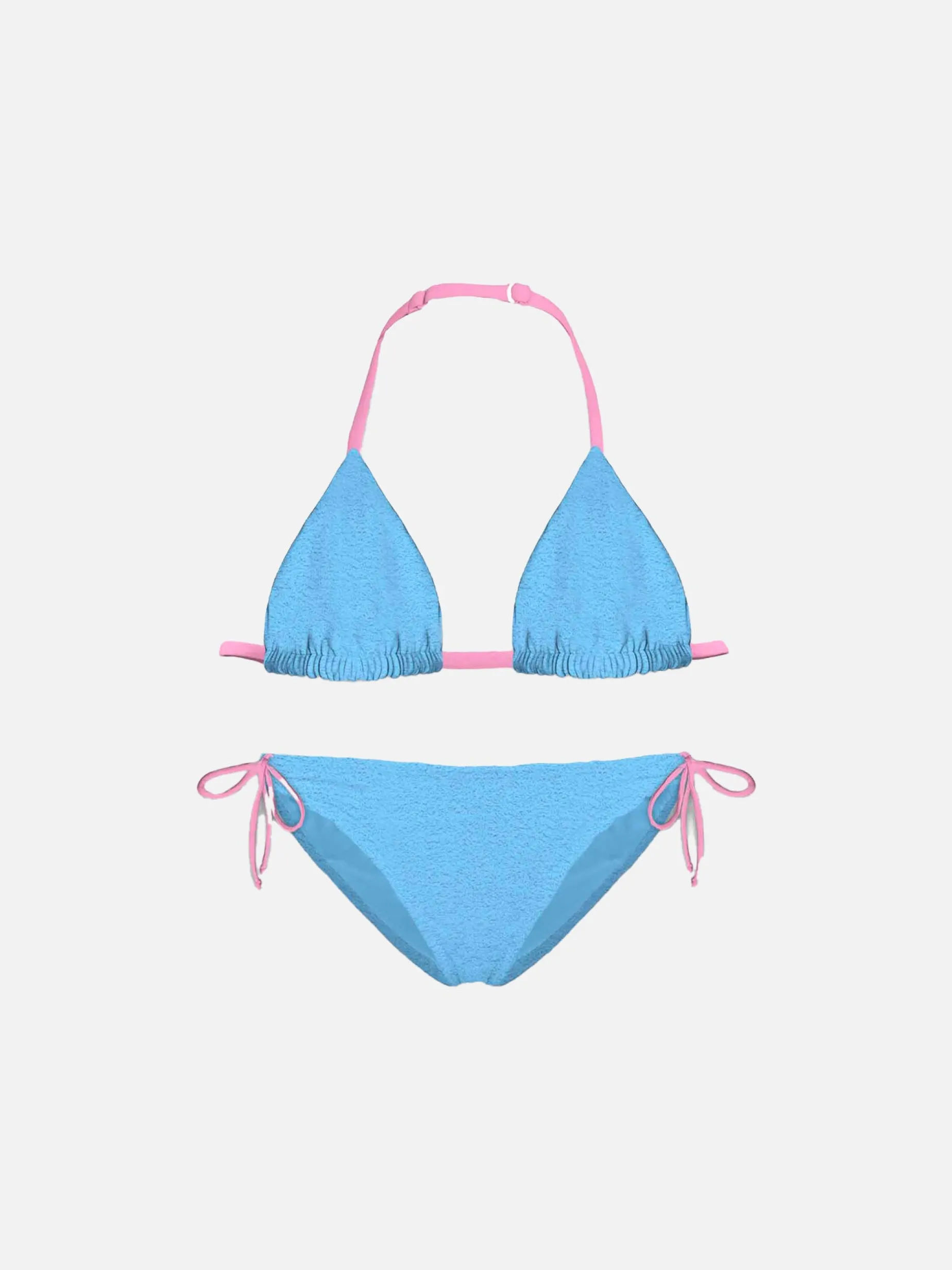 Bikini celeste da bambina