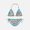 Bikini da bambina con stampa fiori | EDIZIONE SPECIALE LIBERTY
