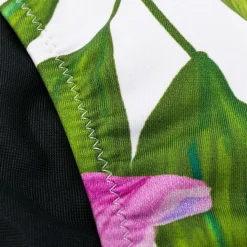 Bikini da bambina monospalla con volant