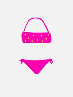 Bikini da bambina stampa stelle