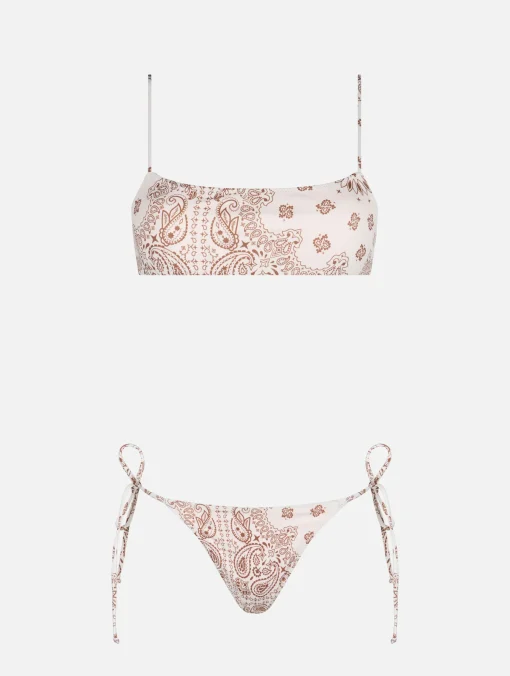 Bikini da donna a bralette Sadie Marielle a bandana