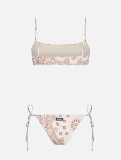Bikini da donna a bralette Sadie Marielle a bandana