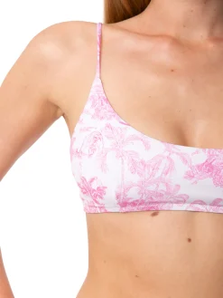 Bikini da donna a bralette con stampa giungla