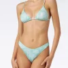 Bikini da donna a triangolo con stampa giungla
