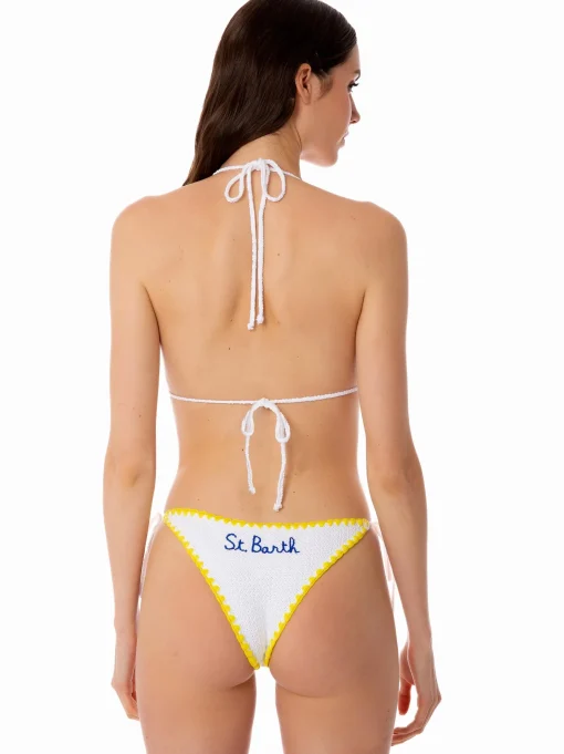 Bikini da donna a triangolo all'uncinetto