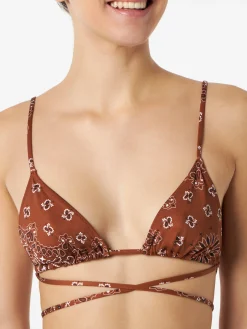 Bikini da donna a triangolo bandana