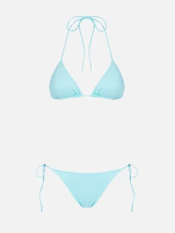 Bikini da donna a triangolo verde acqua Leah Marielle