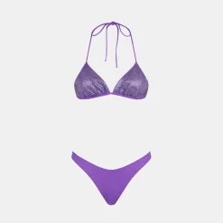 Bikini da donna a triangolo con strass
