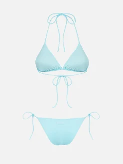 Bikini da donna a triangolo verde acqua Leah Marielle