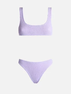 Bikini da donna classico lilla crinkle Naima Elise