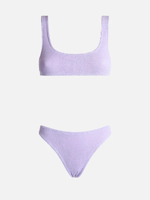 Bikini da donna classico lilla crinkle Naima Elise