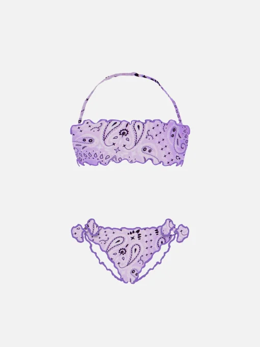 Bikini lilla da bambina lilla