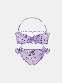 Bikini lilla da bambina lilla