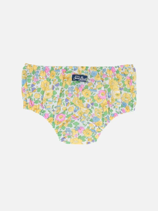 Bloomer per neonata Pimmy con stampa Betsy | REALIZZATO CON TESSUTO LIBERTY