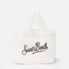 Borsa Colette bianca effetto fur