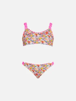 Bralette da bambina con stampa fiori Liberty | EDIZIONE SPECIALE LIBERTY