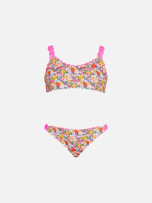 Bralette da bambina con stampa fiori Liberty | EDIZIONE SPECIALE LIBERTY