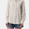 Camicia classica da donna in cotone Sangallo Meredith