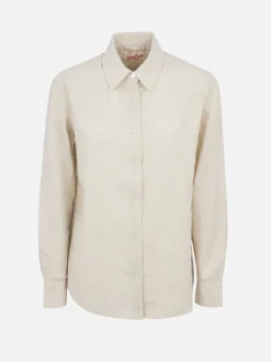 Camicia classica da donna in cotone Sangallo Meredith