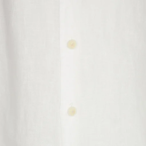 Camicia da bambino in lino bianco