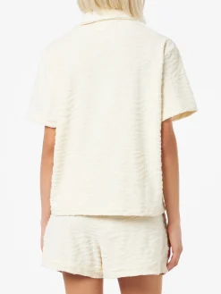 Camicia da donna Sheila in spugna goffrata sebra