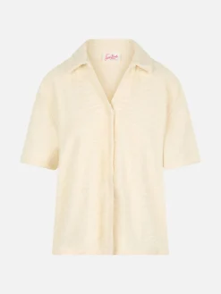 Camicia da donna Sheila in spugna goffrata sebra