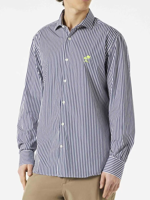 Camicia da uomo Pamplona in cotone a righe