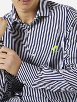 Camicia da uomo Pamplona in cotone a righe