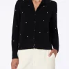 Cardigan da donna nero Bellamy strass