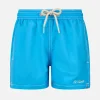 Costume da bagno da bambino di media lunghezza blu acqua Patmos Jr