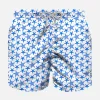Costume da bagno da bambino leggero con stampa micro stelle marine