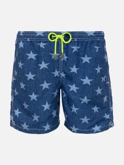 Costume da bagno da bambino con stampa stelle