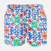 Costume da bagno da bambino in tessuto leggero stampa maiolica