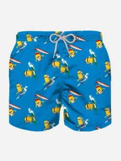 Costume da bagno da bambino con surfista Minions | MINIONS EDIZIONE SPECIALE
