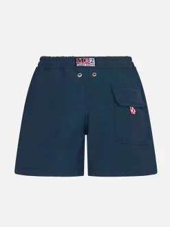 Costume da bagno da bambino blu navy comfort
