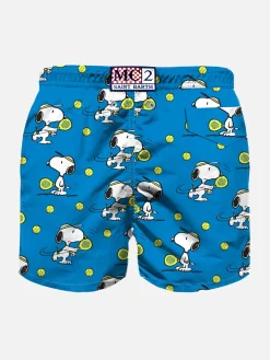 Costume da bagno da bambino in tessuto leggero con stampa Snoopy Padel | SNOOPY - EDIZIONE SPECIALE PEANUTS™