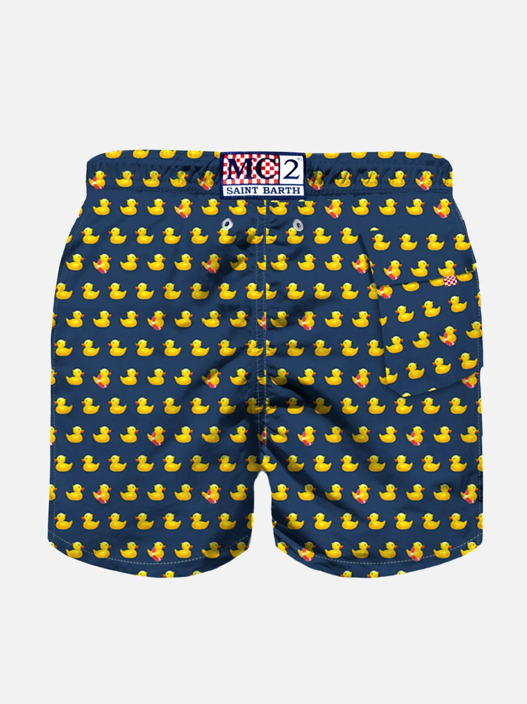 Costume da bagno da bambino con stampa papere