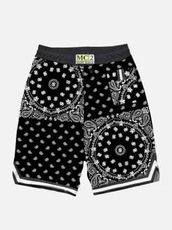 Costume da bagno da bambino stampa bandana stile surf